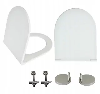 Estiva WHITE MATT WC sedadlo, biely duroplast